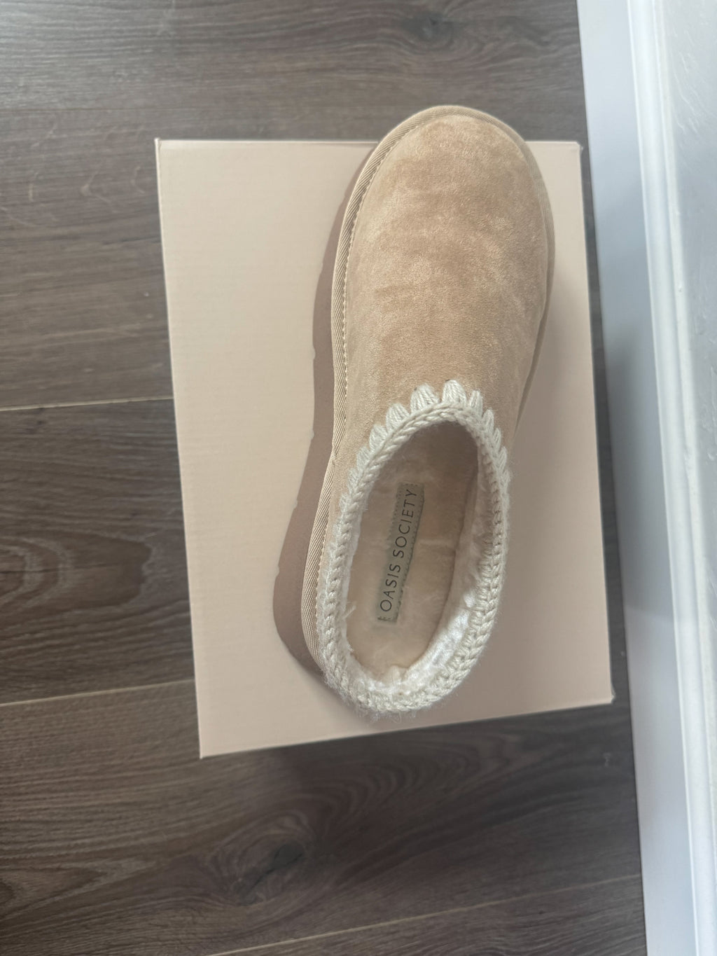 Platform Cozy Mule Slippers