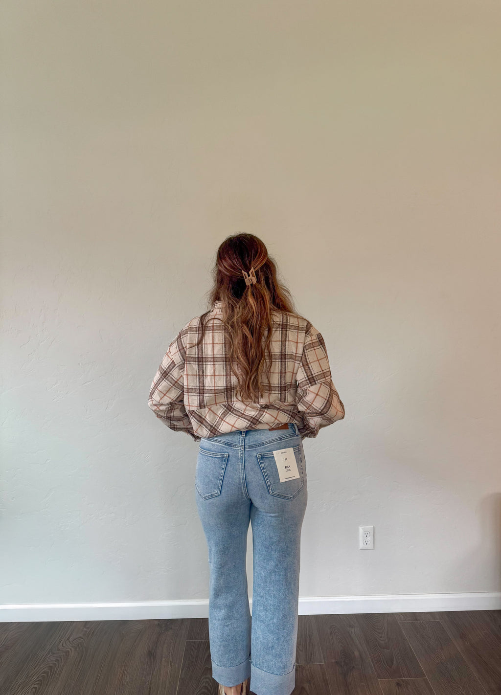 Straight Leg Hidden Jeans