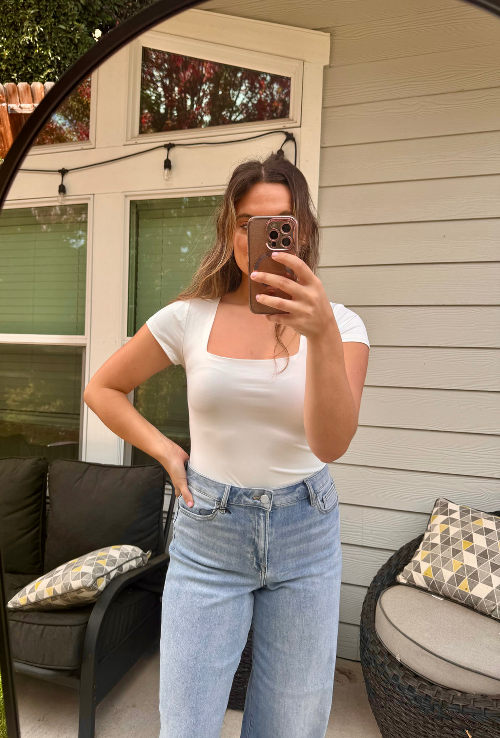 Square Neck Bodysuits