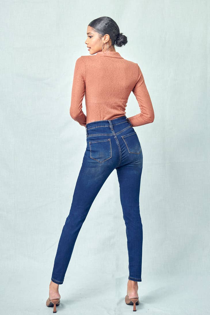 KANCAN High Rise Super Skinny Jean